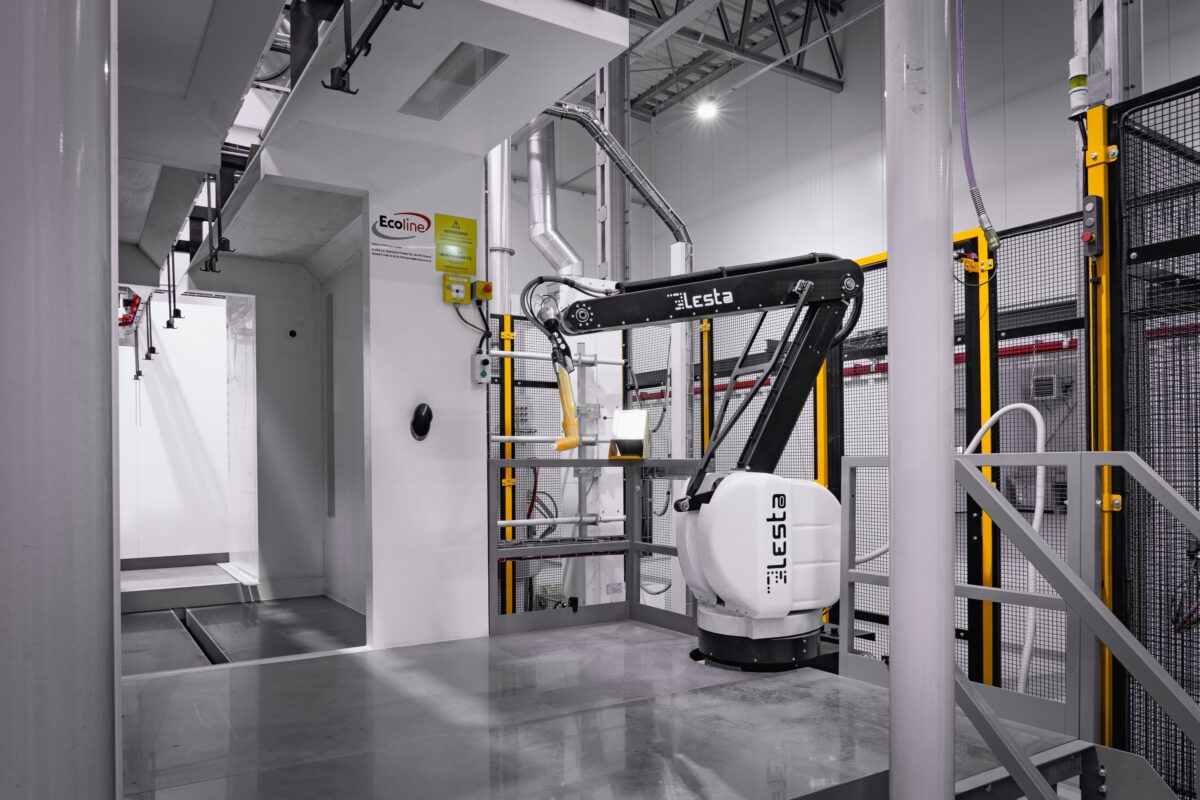 Robot lakierniczy do malowania proszkowego Ecoline