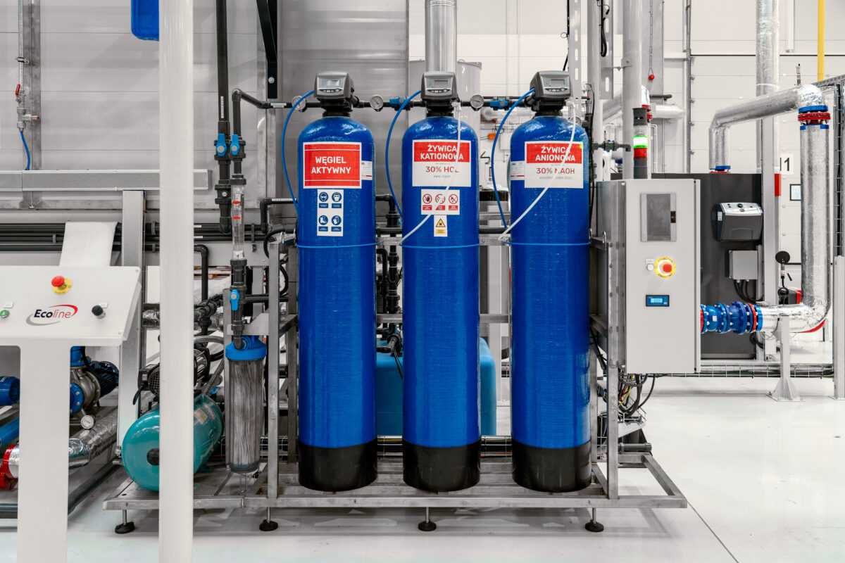Automatyczna stacja demineralizacji wody Ecoline
