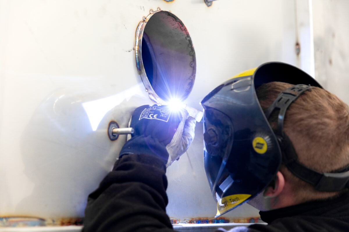 Spawanie metodą TIG