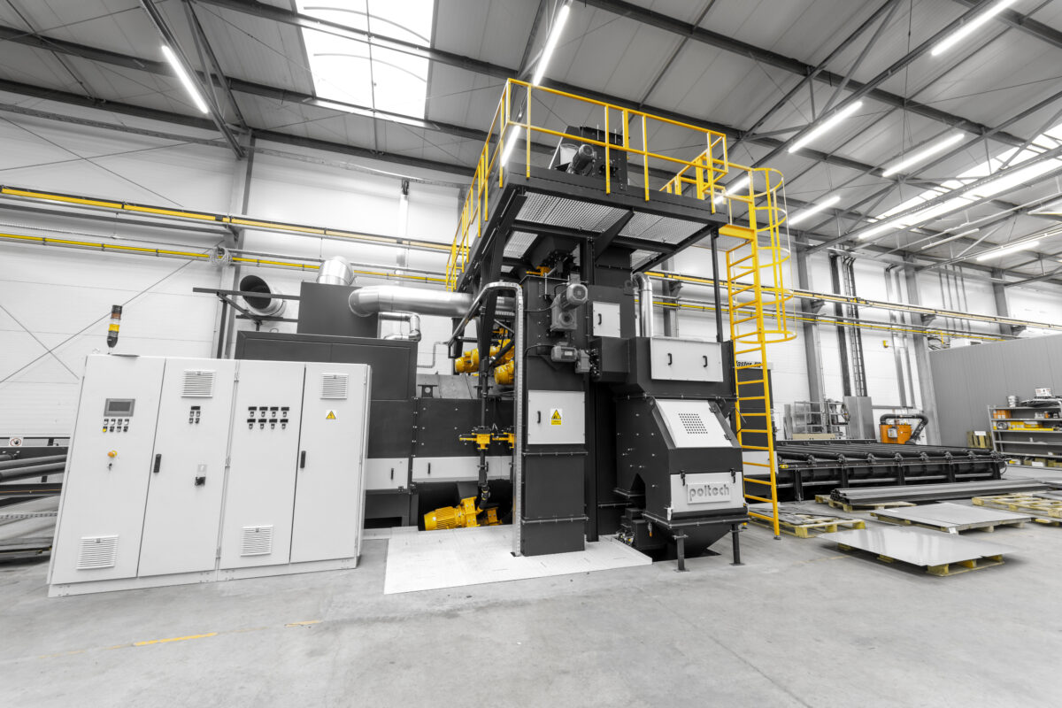 Precyzyjne śrutowanie dla dużych elementów